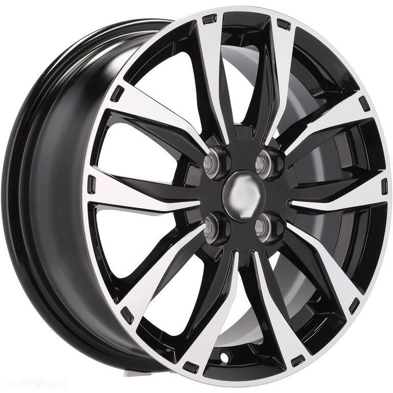 4x Felgi 15 m.in. do DACIA Dokker Jogger Lodgy Logan RENAULT Clio Megane Captur - SW301 - 7