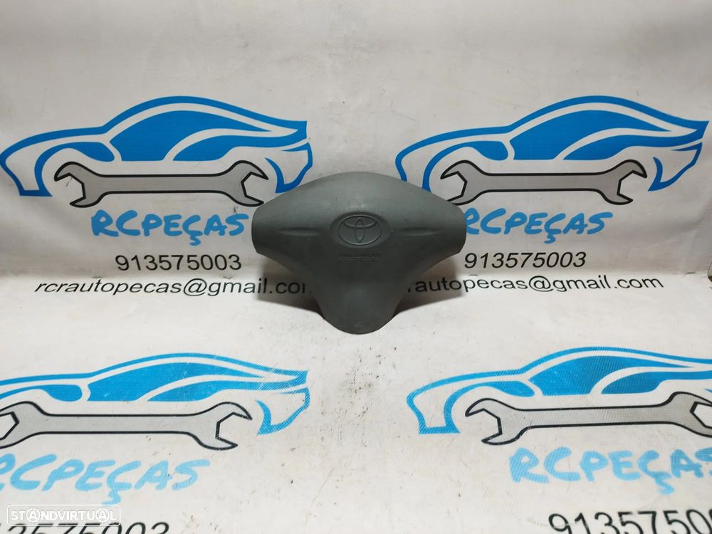AIRBAG VOLANTE GUIADOR TOYOTA YARIS I 1 MK1 P1 1617039902 451300D030B 7Y2P029A0158 - 6