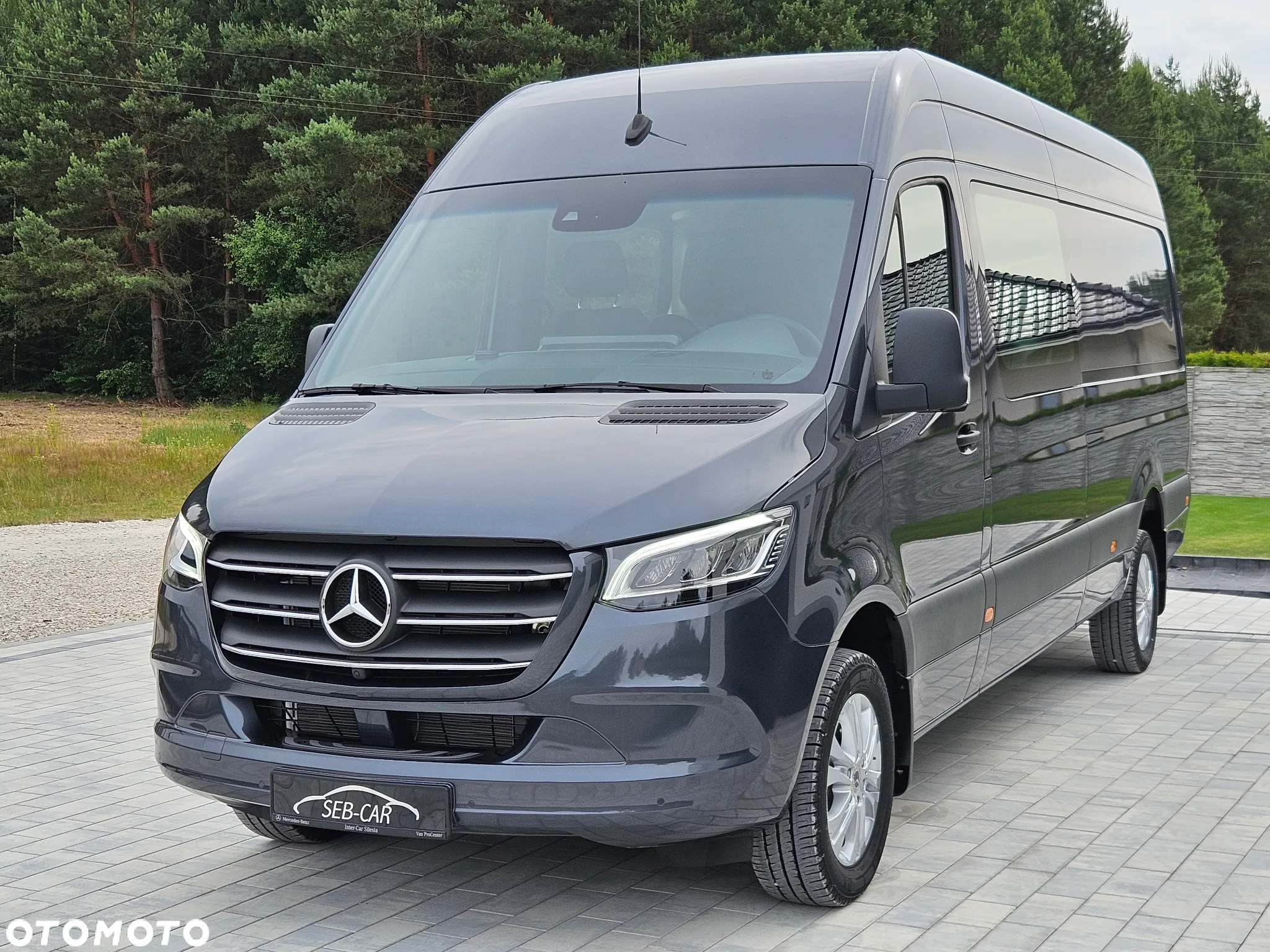 Mercedes-Benz SPRINTER 319CDI Brygadowy Automat Ledy MAX WERSJA SalonPL - 37
