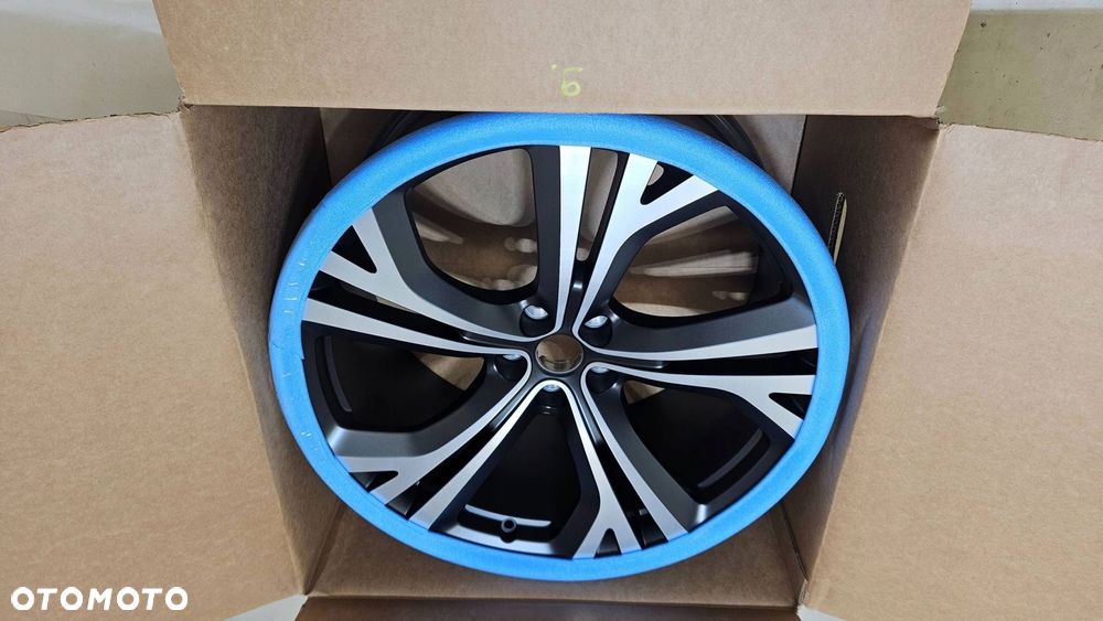 felga aluminiowa jaguar f-pace svr 21'' 10j et40 kk8m-1007-ba nowa - 1