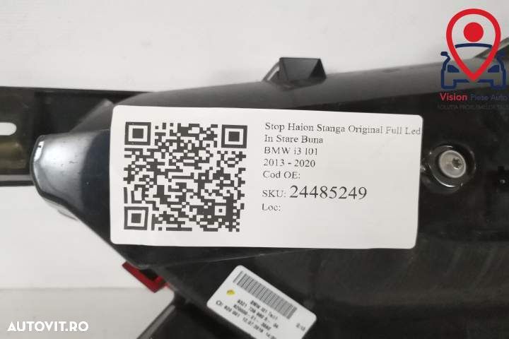 Stop Haion Stanga Original Full Led In Stare Buna BMW  i3  I01 [2013 - - 7