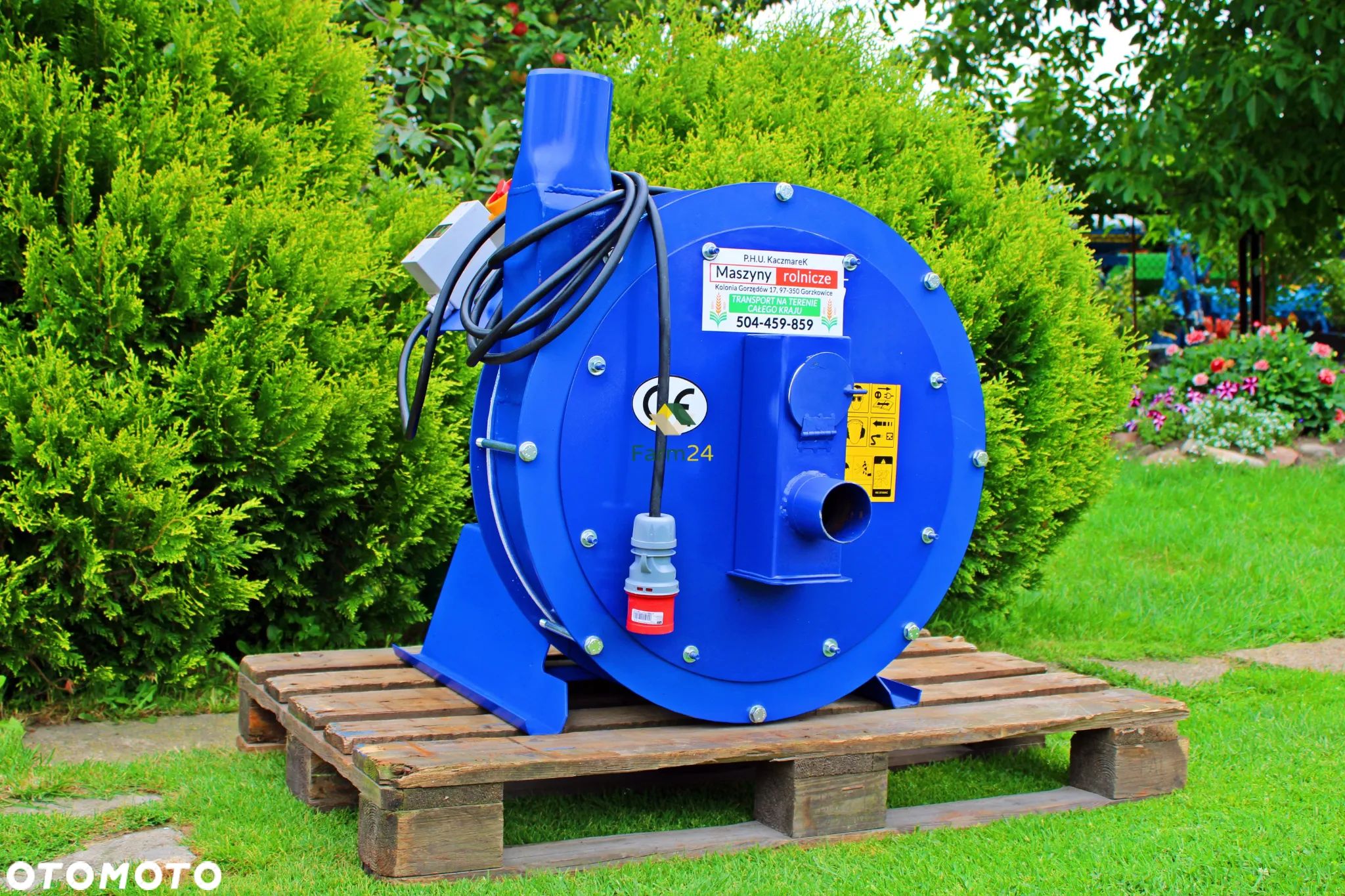 Śrutownik 7,5 11 15 18,5 22 kW Śrutownik ssąco tłoczący OSUCH Rozdrabniacz ziarna Młyn bijakowy - 1