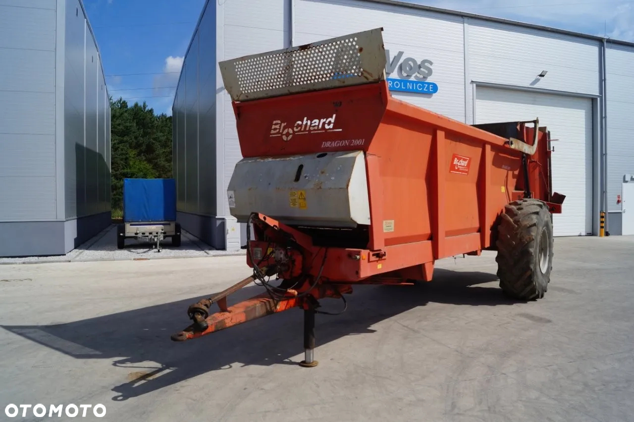 Brochard Rozrzutnik obornika Dragon 2001 12 Ton - 4