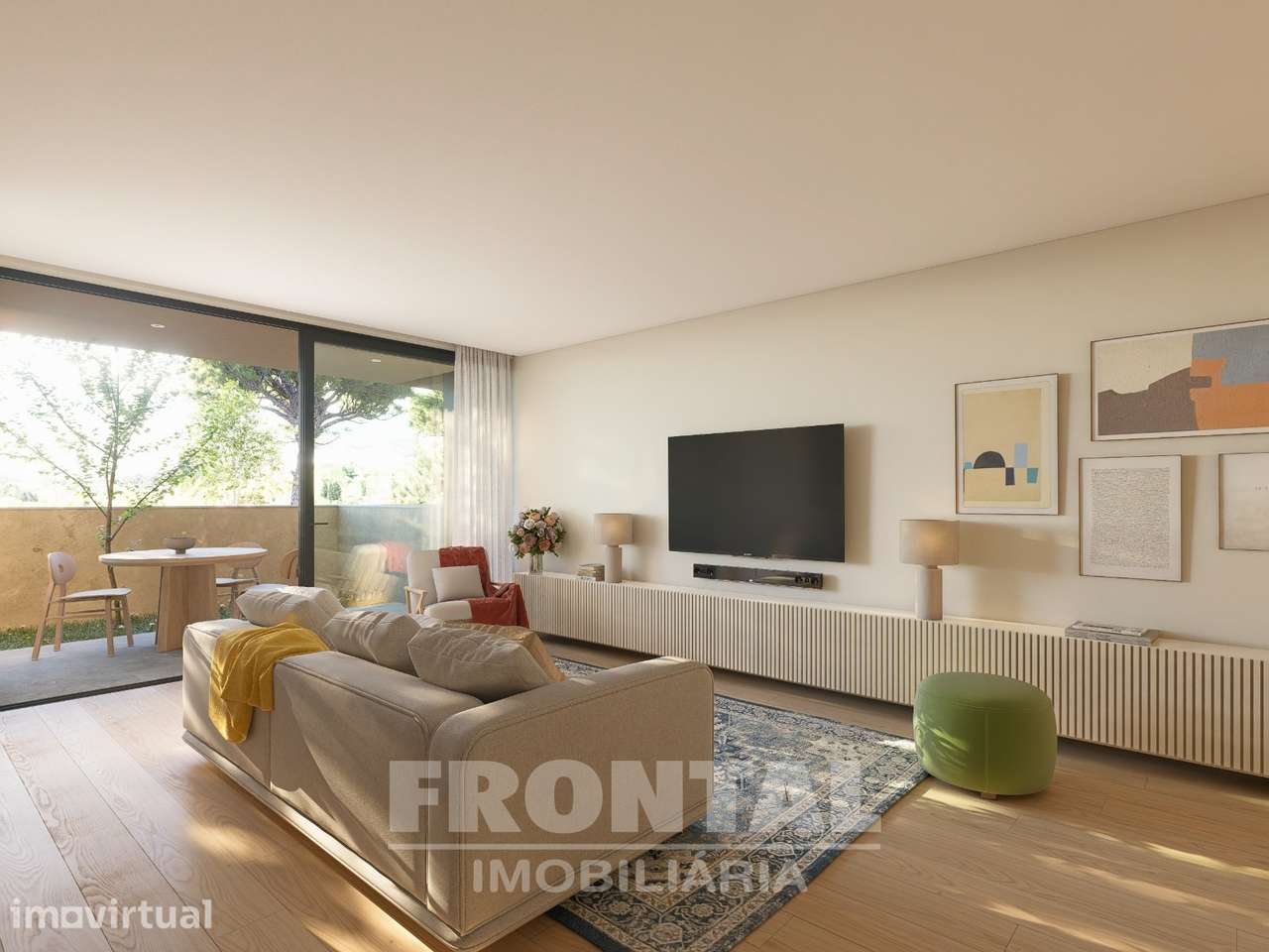Apartamento T2 com Varanda e Piscina | Condomínio Privado com Conceito - Grande imagem: 4/14