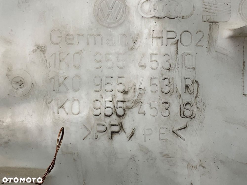 ZBIORNIK SPRYSKIWACZY  AUDI A3 (8P1) 2003 - 2013 1.6 75 kW [102 KM] benzyna 2003 - 2012 1K0955453Q - 4