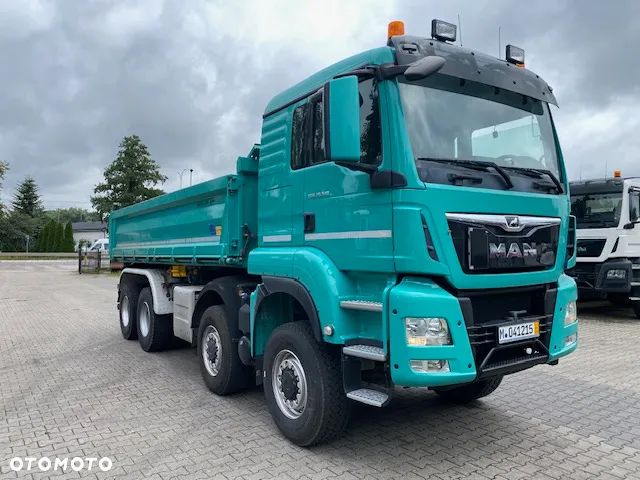 MAN TGS 35.510 8X6 WYWROTKA 3-str Meiller BORDMATIC - 7