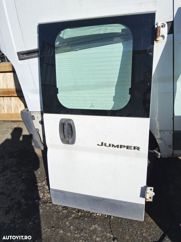 Ușa spate batanta cu geam dreapta Fiat Ducați Peugeot Boxer Citroen Jumper 2006-2025 - 4