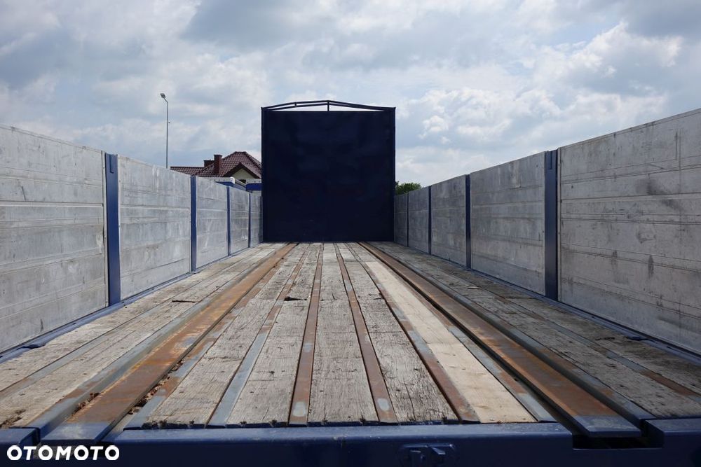 Trailor PLATFORMA / BURTOWA / OSIE SMB / PODŁOGA WZMACNIANA - SZYNA-DESKA - 22