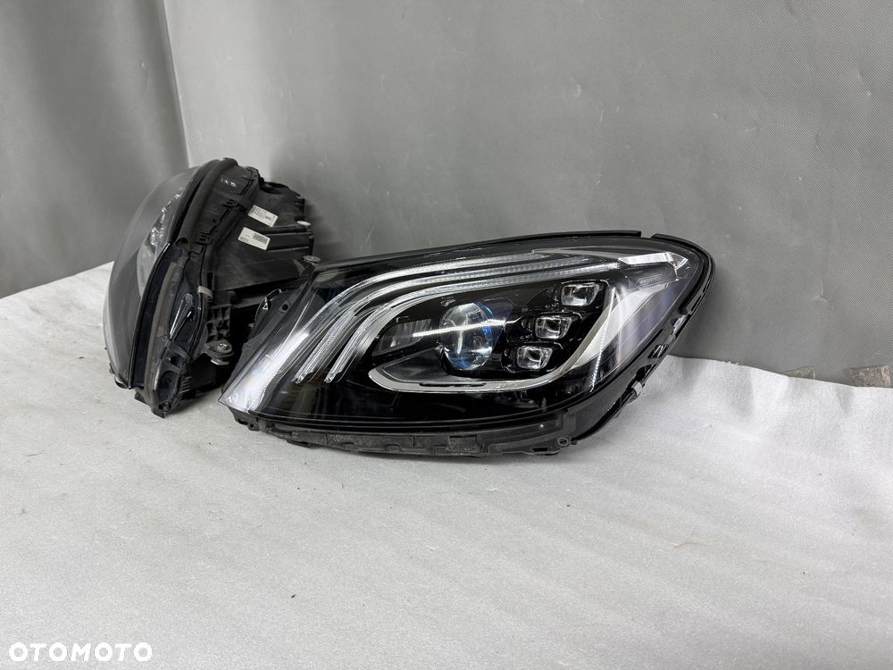 Lampa przednia lewa prawa Komplet Mercedes S LIFT W222 A222 Multibeam. - 2