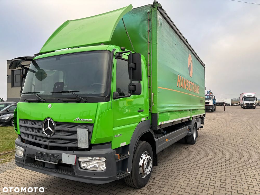 Mercedes-Benz ATEGO 1623 firanka , burty , winda (nie 1523, 1524, 1527, 1530, 1224, 1223) 2018 rok , (rama do zabudowy) - 2