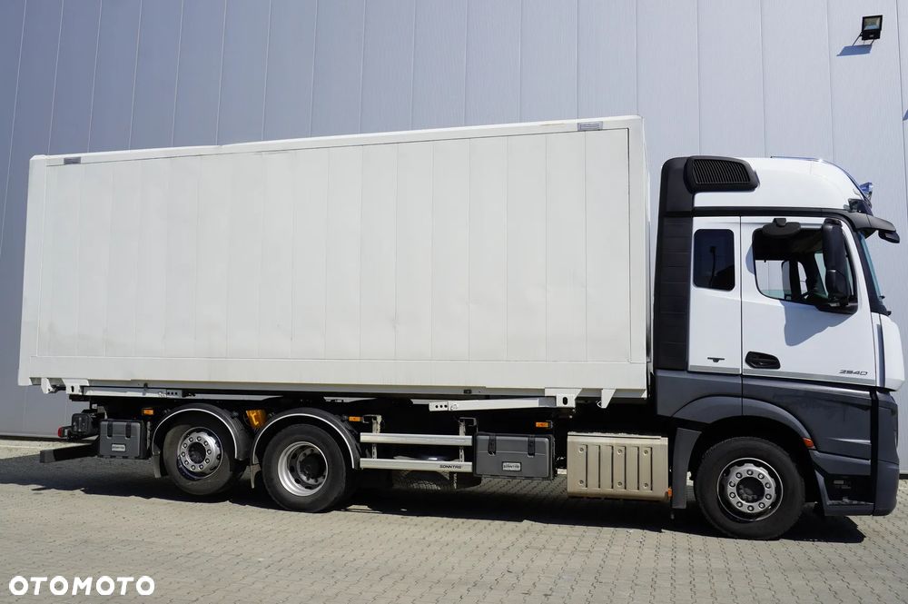 Mercedes-Benz Actros 2540 6×2 / 90 tys. km! / Kabina 5 siedzeń! / Kontener 18 EPAL_254238 - 3