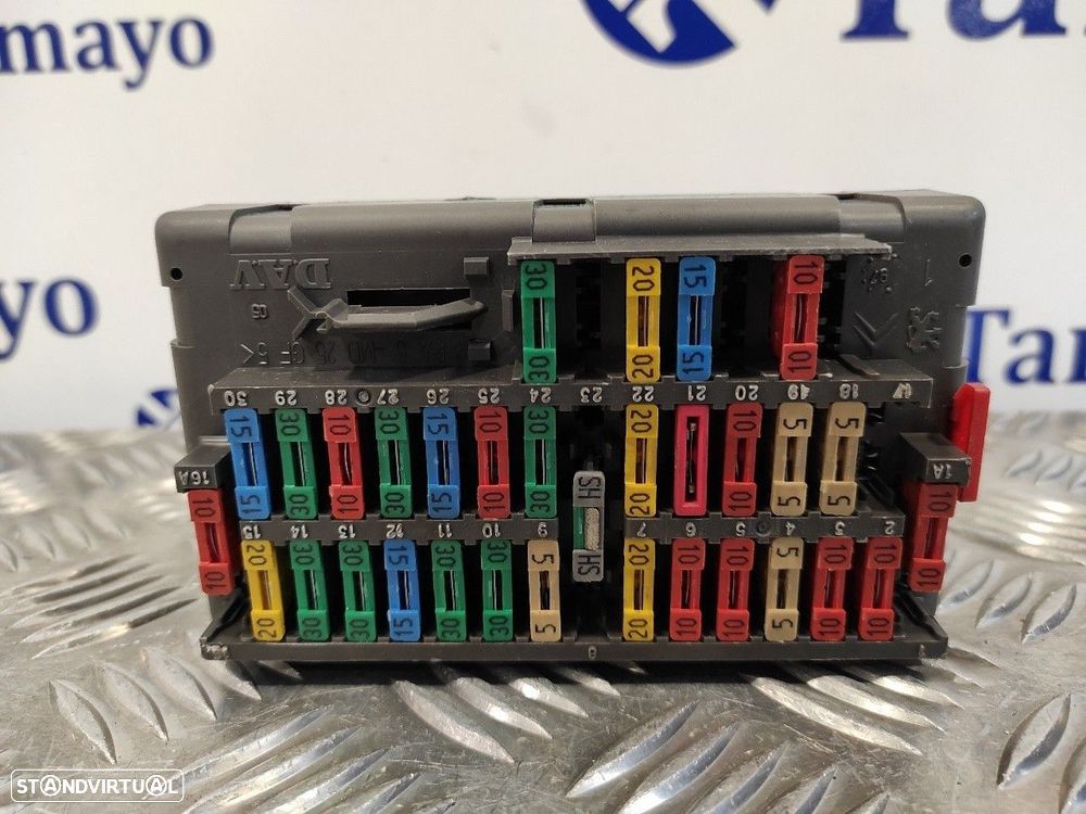 CAIXA RELÉS / FUSÍVEIS PEUGEOT 406 1997 -9459288180 - 1