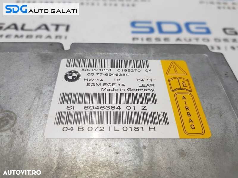 Ecu Calculator Airbag BMW Seria 5 E60 E61 2004 - 2010 Cod 532221851 0195270 6946384 [L3705] - 3