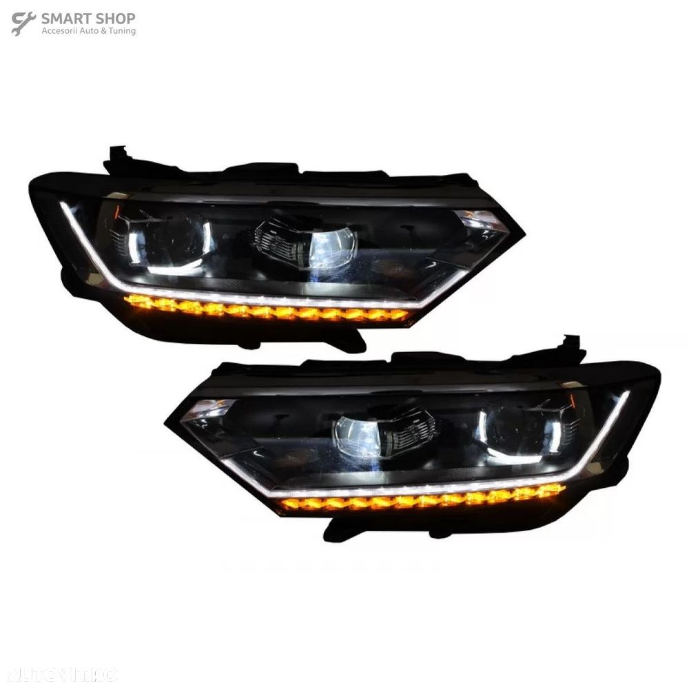 Faruri Full LED Dinamic VW Passat B8 3G (2014-2019) Matrix Look - 8