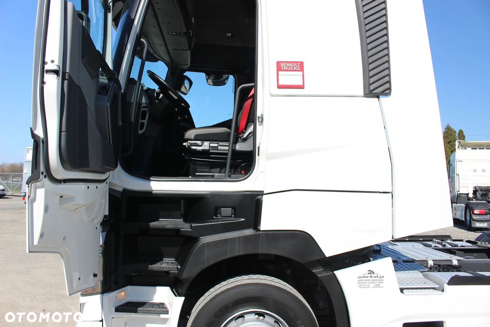 Renault T480 *13L* /LODÓWKA / HIGH-CAB /KLIMA POSTOJOWA / GPS /PEŁNY SPOILER /ACC / BL.MOSTU / Euro 6 /*SERWIS FR*/ STAN IDEALNY / - 12