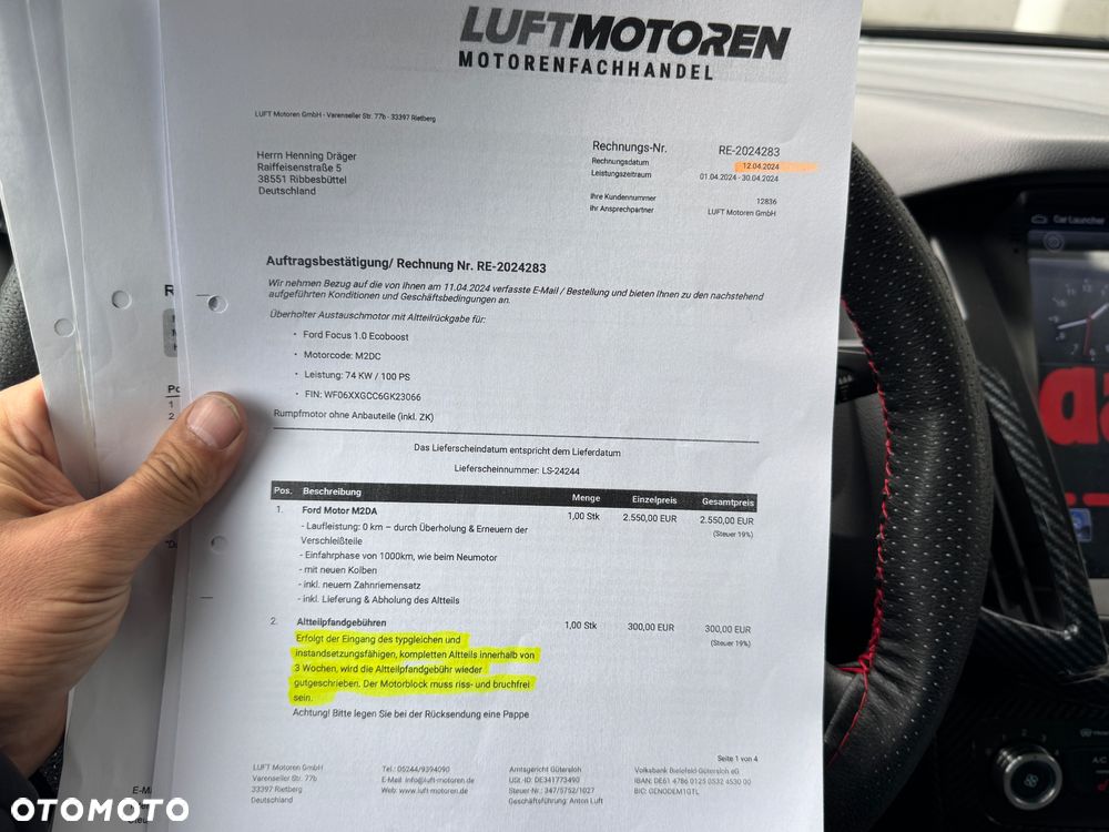 Ford Focus 1.0 EcoBoost Titanium - 15