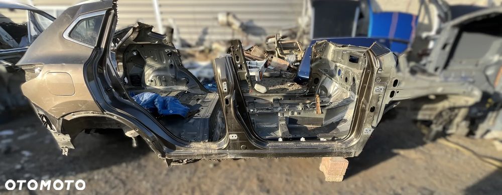 ćwiartak błotnik próg słupek b  podłużnica prawy przód lewy przód wanna nissan quashqai j11 II - 1