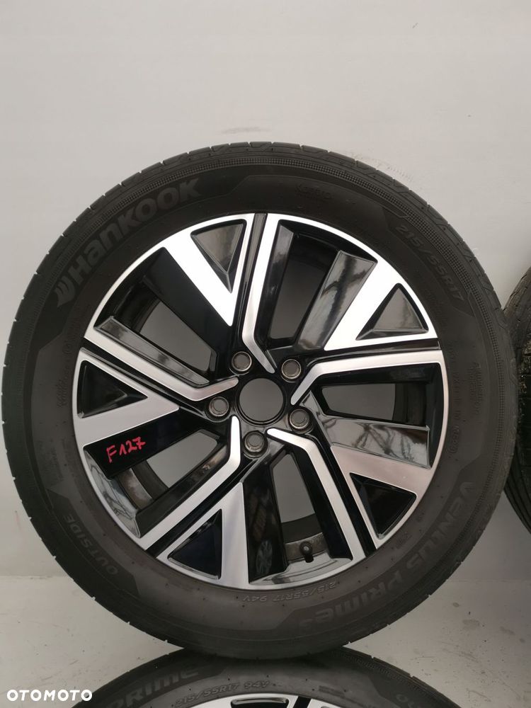 VOLKSWAGEN TOURAN VW KOLA FELGI ALUFELGI OPONY LATO 215/55R17 - 2