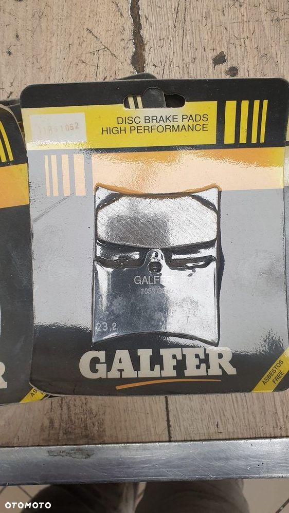 Klocki hamulcowe Galfer FD118 Aprilia Europa 125 Cagiva Estrada Prima 50 - 2