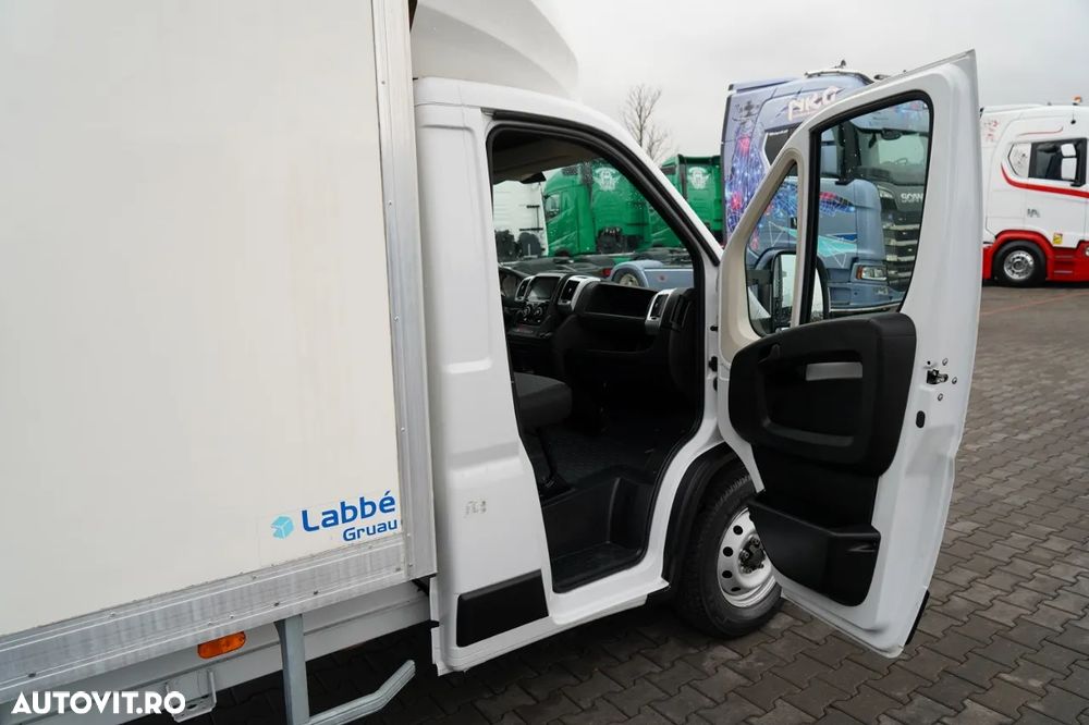 Fiat DUCATO MAXI / 4.2 M CONTAINER / AUTOSTRADĂ / GVWR: 3500 KG / MANUAL / IMPORTAT - 37