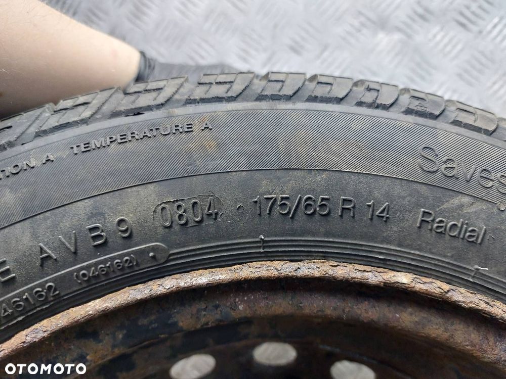 KOŁO ZAPASOWE ZAPAS 4x100 x14 FI60,1 175/65R14 RENAULT KANGOO I FL - 3