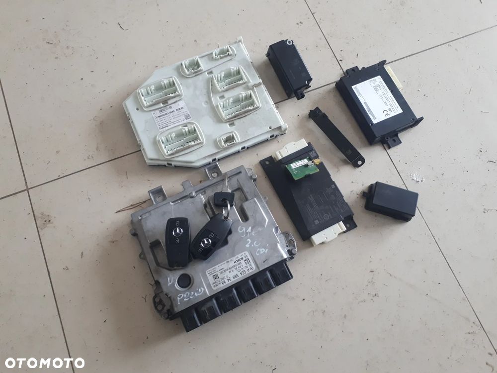 MERCEDES SPRINTER 907 910 2.0 CDI KOMPUTER KOMPLETNY ZESTAW 6549009400 - 3