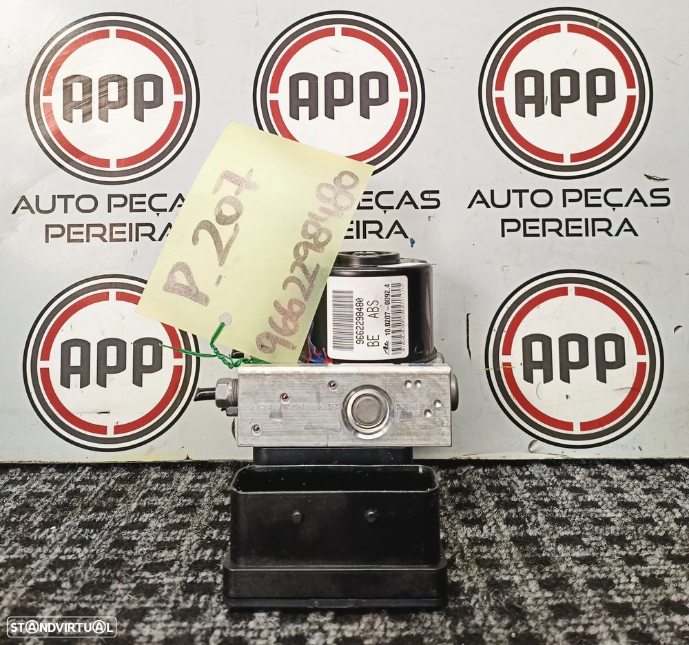 Módulo ABS Peugeot 207, ref: 9665344180, 9665343980, 9662298480 - 3