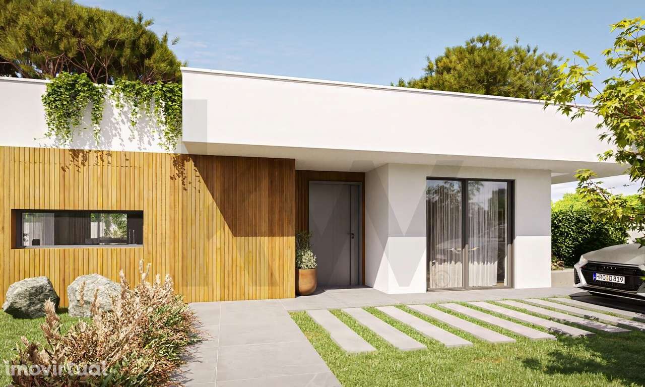 Moradia T4 Térrea com Piscina e Jardim Interior em Fernão Ferro - Grande imagem: 2/10