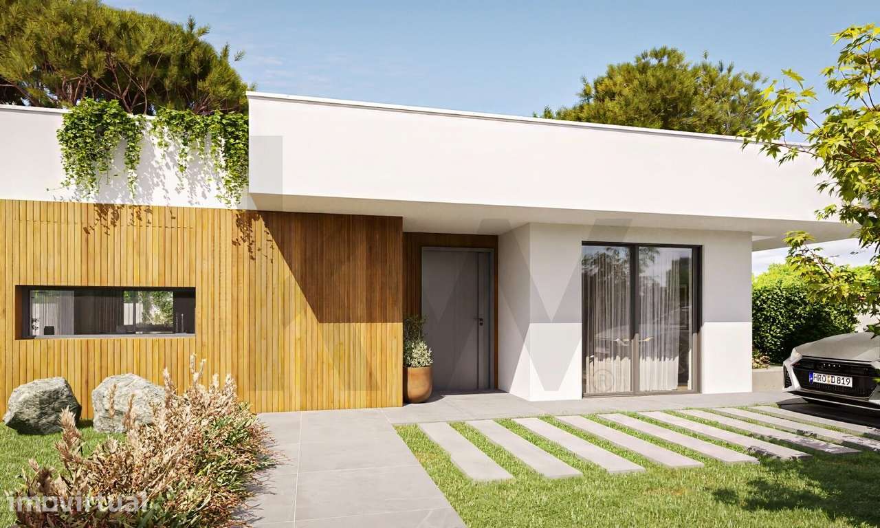 Moradia T4 Térrea com Piscina e Jardim Interior em Fernão Ferro - Grande imagem: 2/10