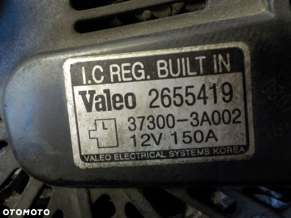HYUNDAI ix55 3.0 CRDI 10r alternator 37300-3A002 - 15