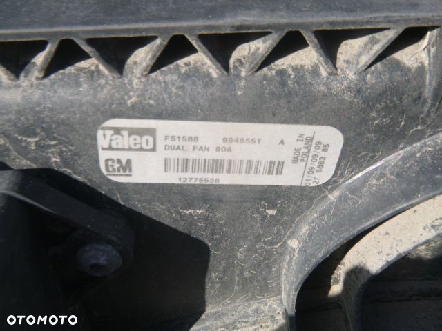 CHŁODNICE CHŁODNICA WODY WENTYLATOR INTERCOOLER SAAB 9-3 II LIFT 1.9 TTDI 180KM - 16
