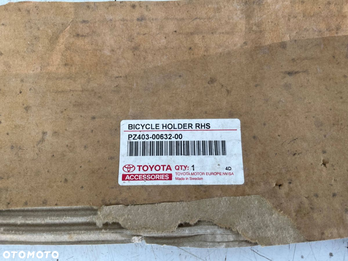 Bagażnik rowerowy Toyota Lexus ORYGINALNY na dach uchwyt mocowanie kompletny pz403-00632-00 - 12
