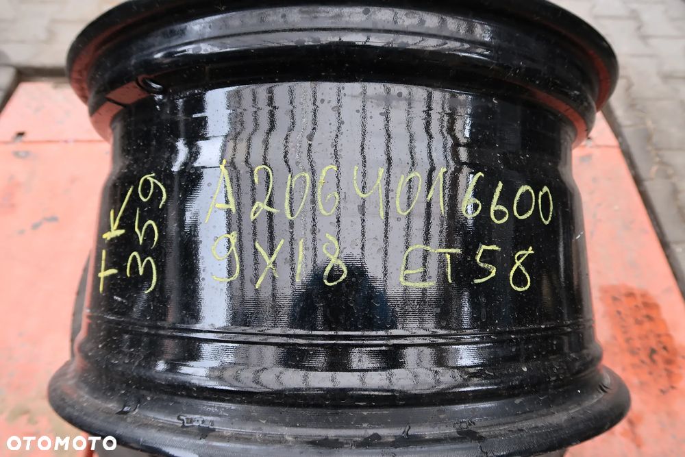 359 Felga Aluminiowa Mercedes A2064016600 9x18et58 - 5