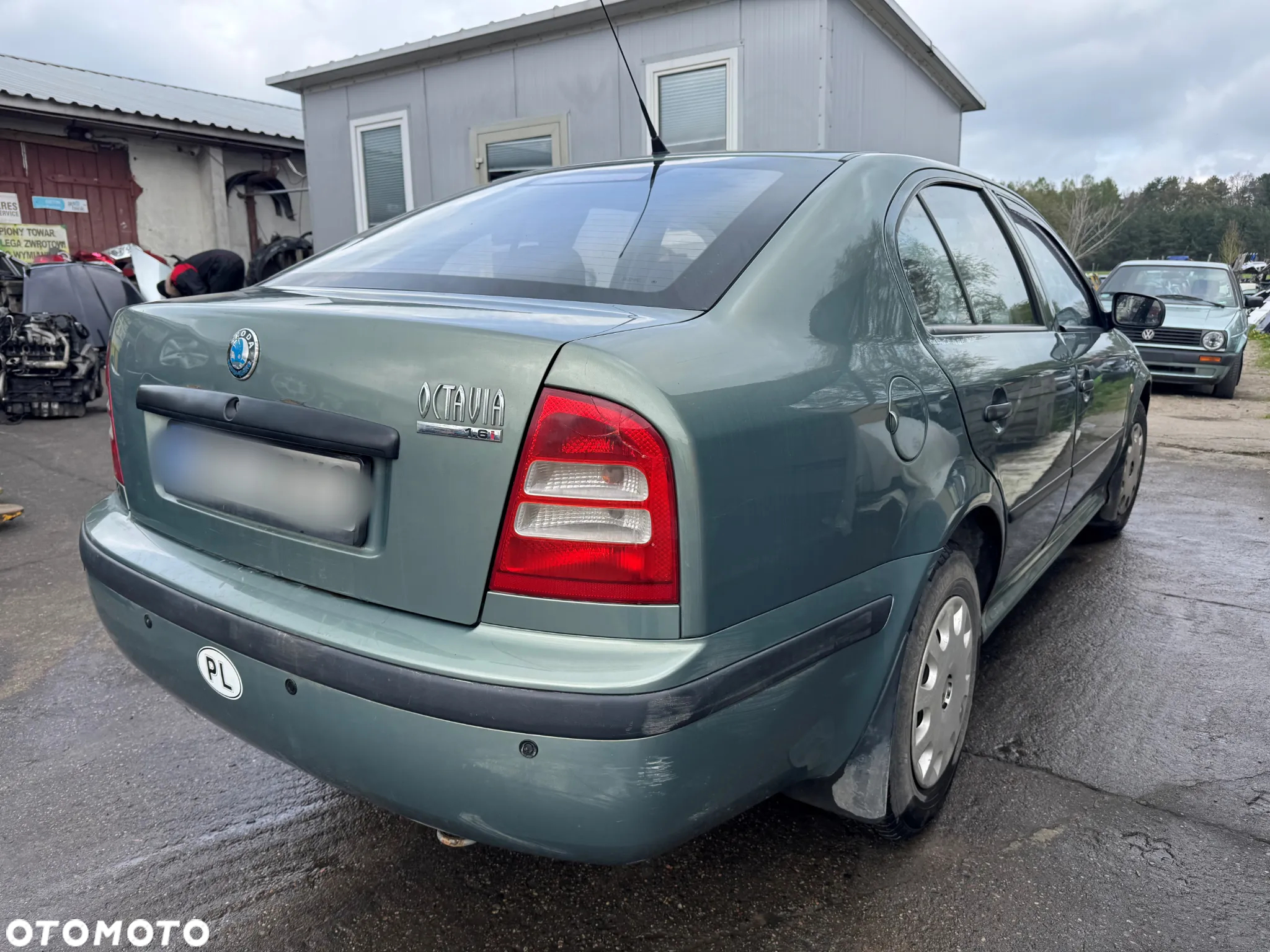 SKODA OCTAVIA I LIFT 1.6 MPI 102KM 75kW BFQ NIEBIESKI SEDAN NA CZĘŚCI - 4