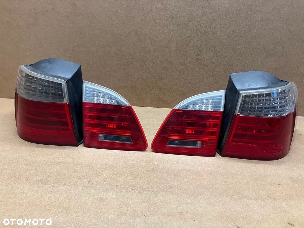 LAMPY TYŁ ZESTAW BMW E61 LED LIFT LCI LAMPA LEWA PRAWA TYŁ - 1