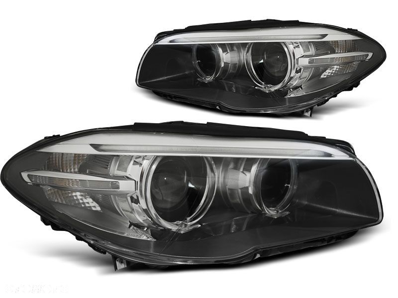 Reflektory Lampy kpl Bi-Xenon Tuning Lift look Bmw 5 f10 f11 09-2013 przed - 2