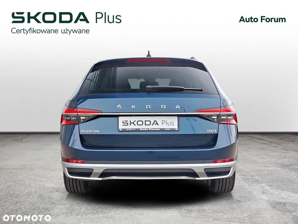 Skoda Superb 2.0 TDI SCR 4x4 Scout DSG - 4