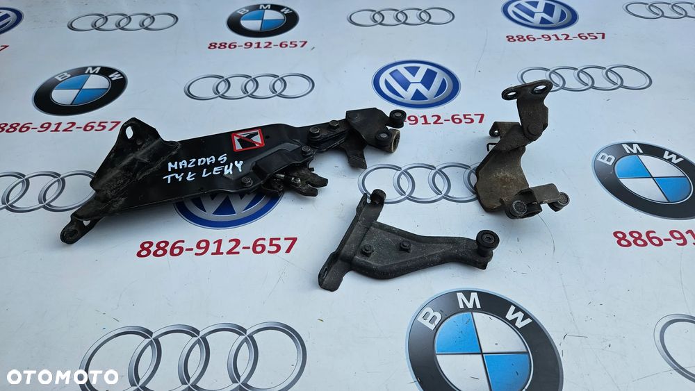 Mazda 5 I CR 2005-2010 ROLKA PROWADNICA DRZWI TYŁ KOMPLET LEWY - 1