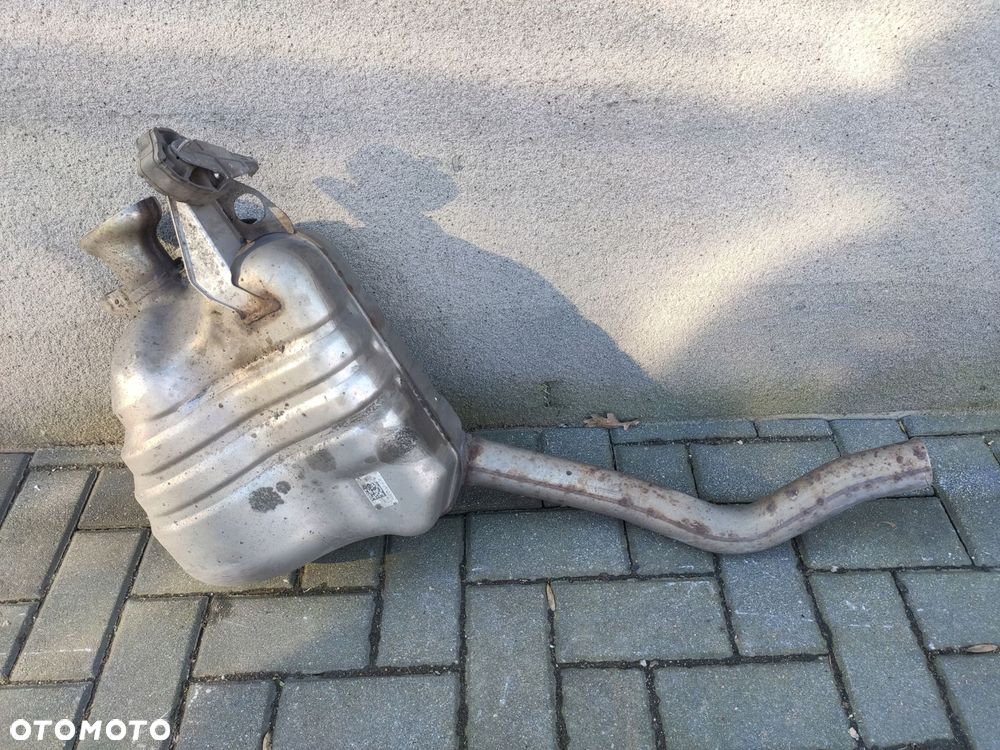 audi a6 c7 lift tłumik końcowy wydech 4g0253612m - 2