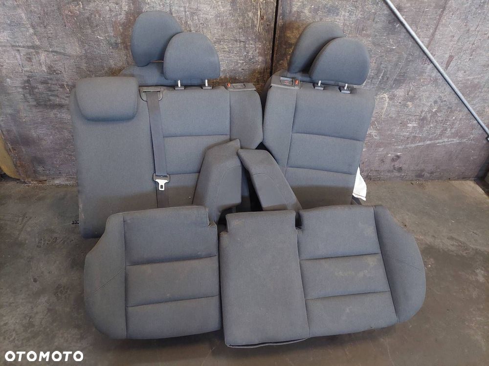 KOMPLET FOTELI LEWY PRAWY PRZÓD + KANAPA TYŁ VOLVO S40 II - 1