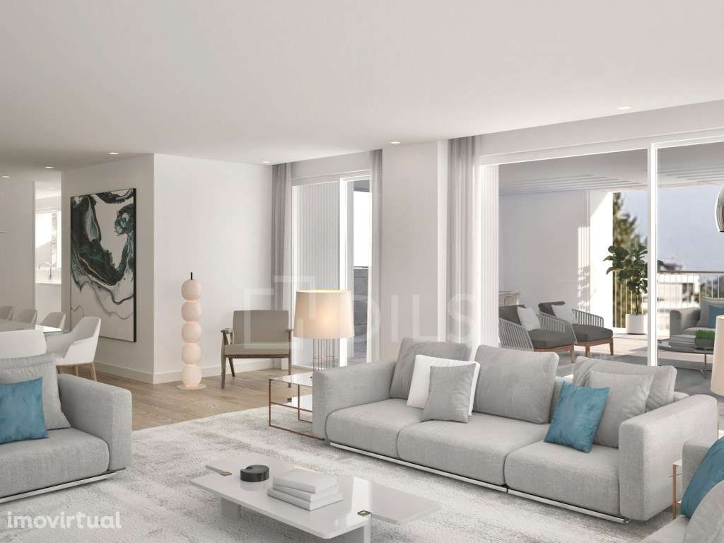 Penthouse T5 com varanda em novo empreendimento em Matosinhos - Grande imagem: 4/109