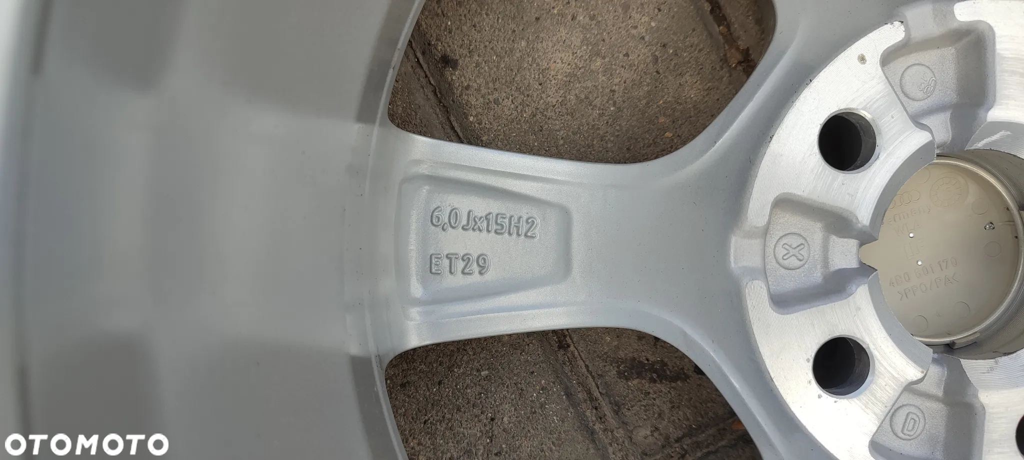 FELGI 3X0071495 5x100 6Jx15 CALI ET29 ATS AUDI A1 KOMPLET 4 SZTUKI - 7