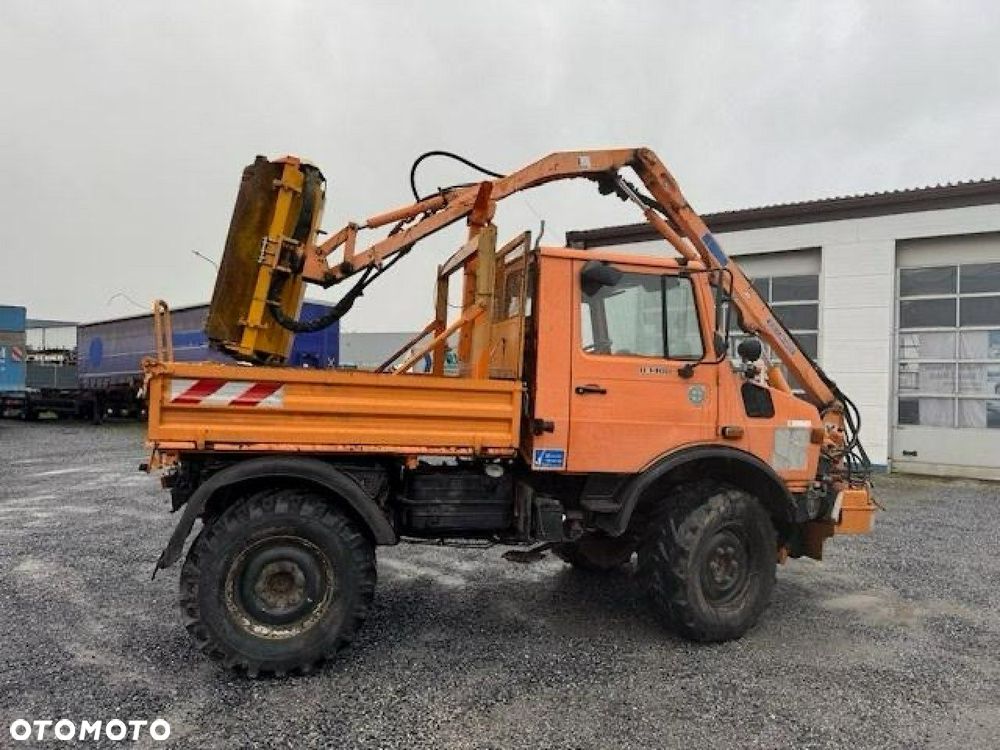 Unimog Unimog 1400 4X4 Kosiarka teleskopowa posypywarka - 4