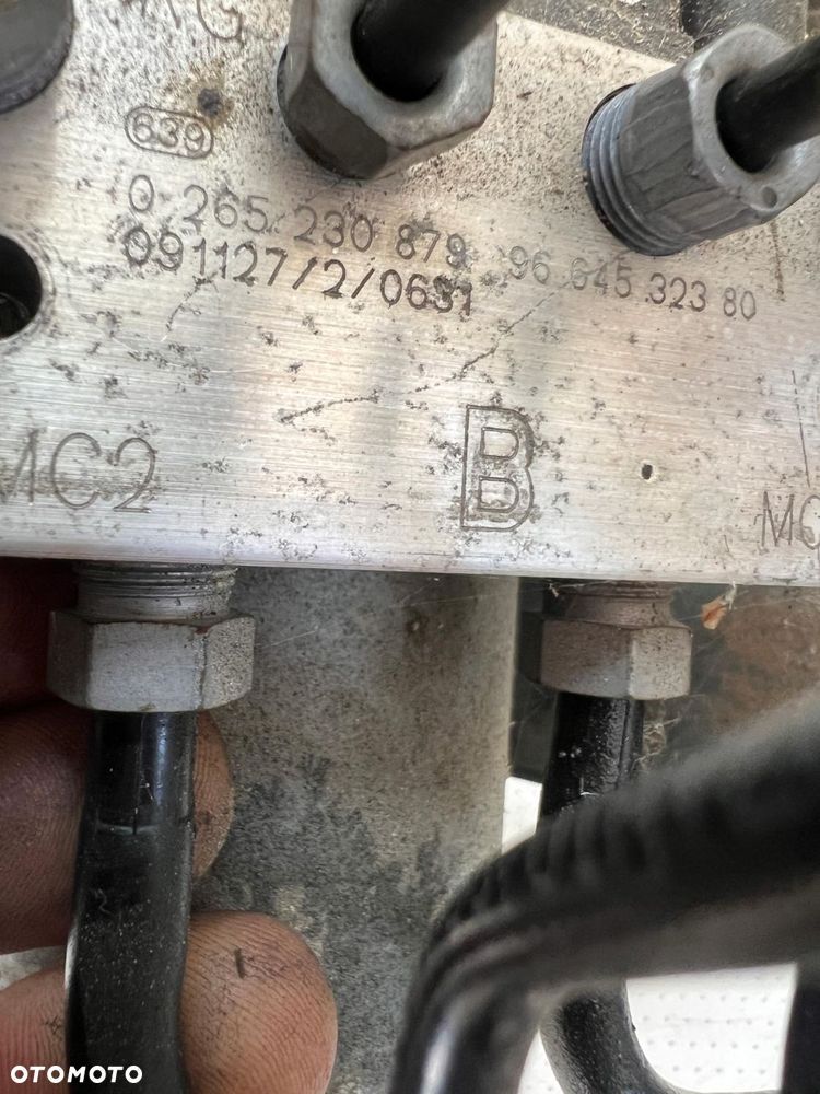 POMPA HAMULCOWA ABS DS4 1.6 HDI 9800589380 0265251570 - 5