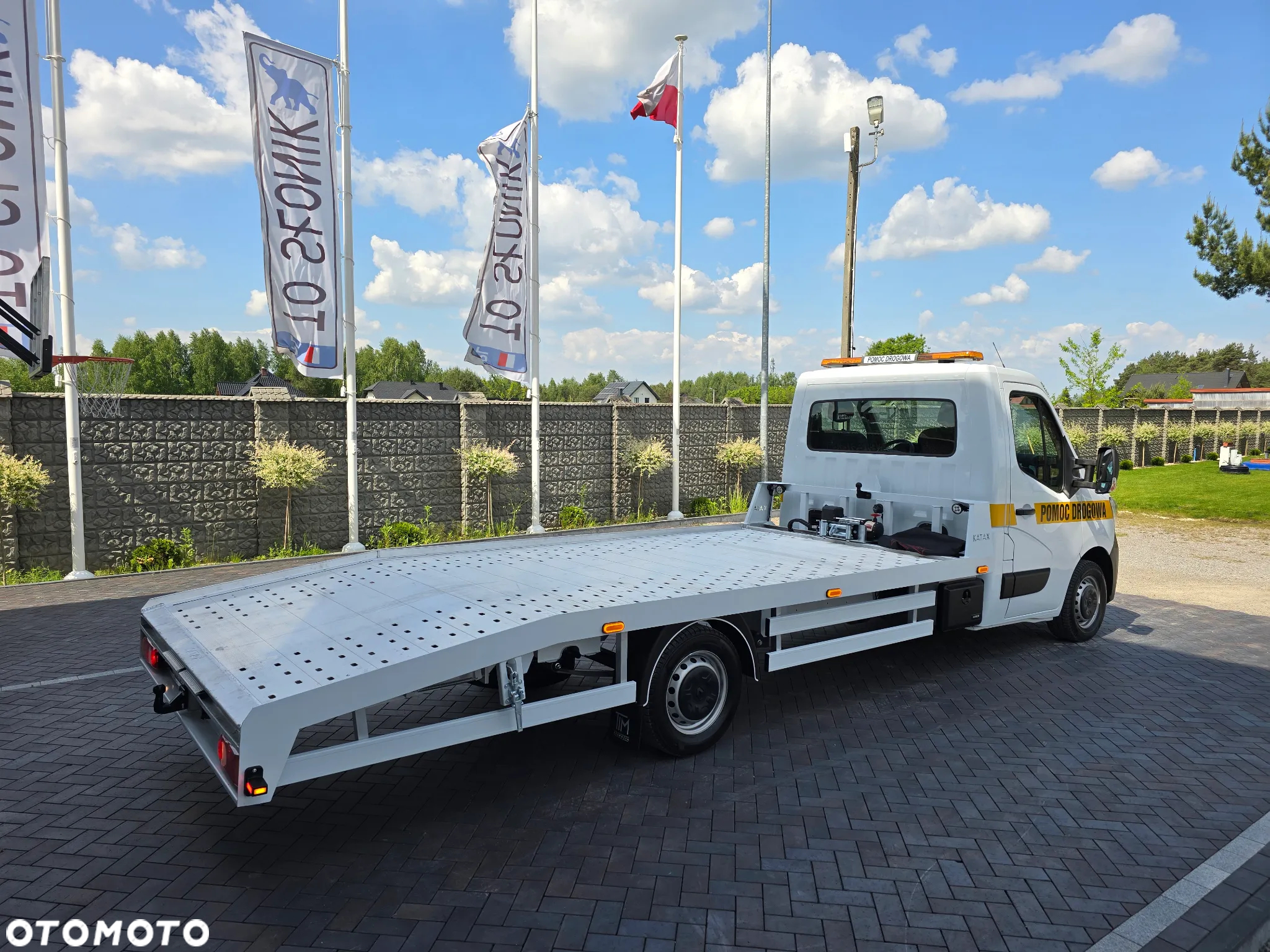 Renault MASTER 2,3 165 KM LAWETA POMOC DROGOWA LEDY TEMPOMAT - 10