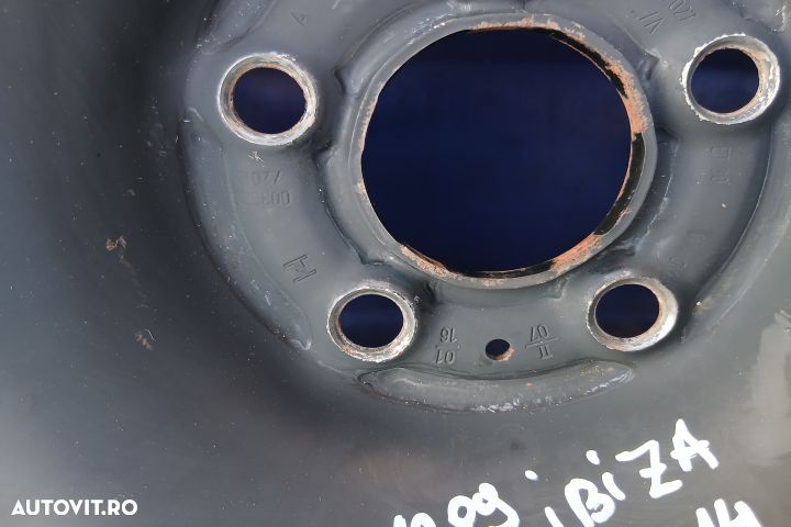 Jante tabla cu anvelope 15 - set 6C0601027A 6JX15H2 ET38 185/60 R15 6 - 6