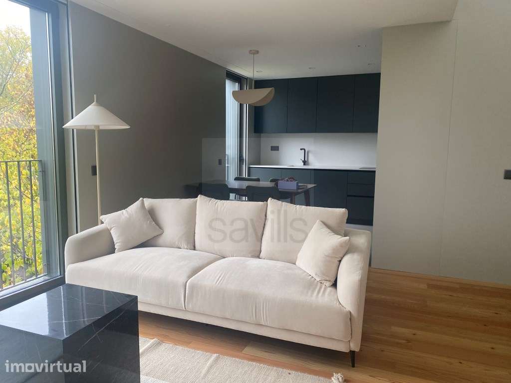 Apartamento T1 duplex com terraço em Condomínio Fechado - Grande imagem: 2/10