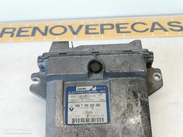 Centralina / Modulo Motor Renault Kangoo (Kc0/1_) - 2