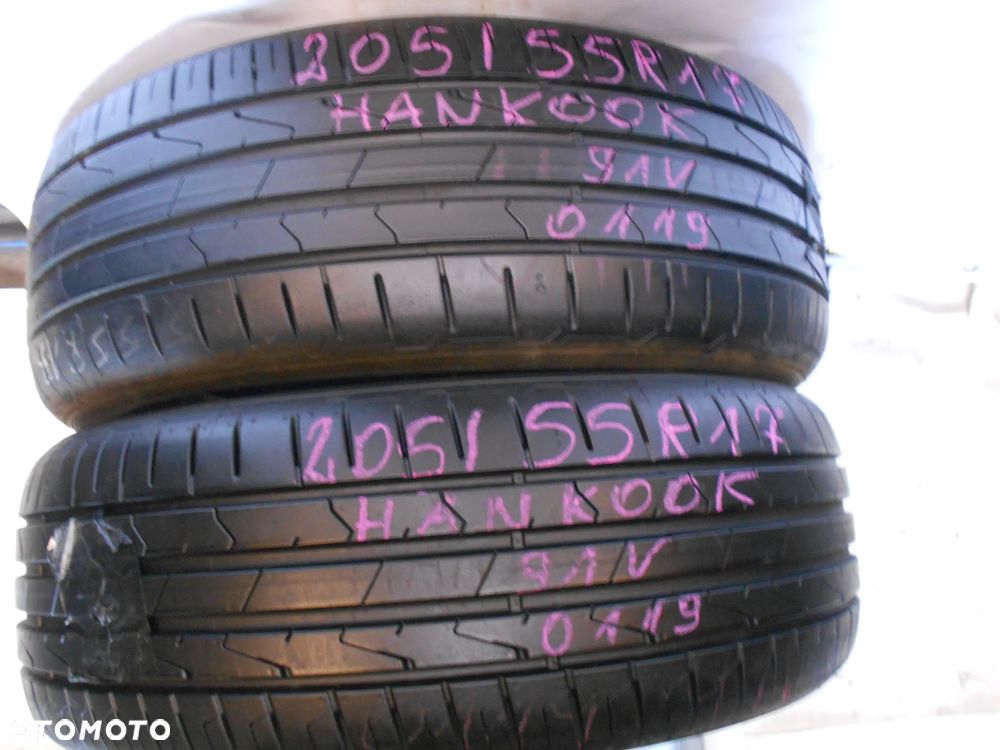 OPONY 205/55R17  HANKOOK VENTUS PRIME 3 DOT 0119 7MM - 2
