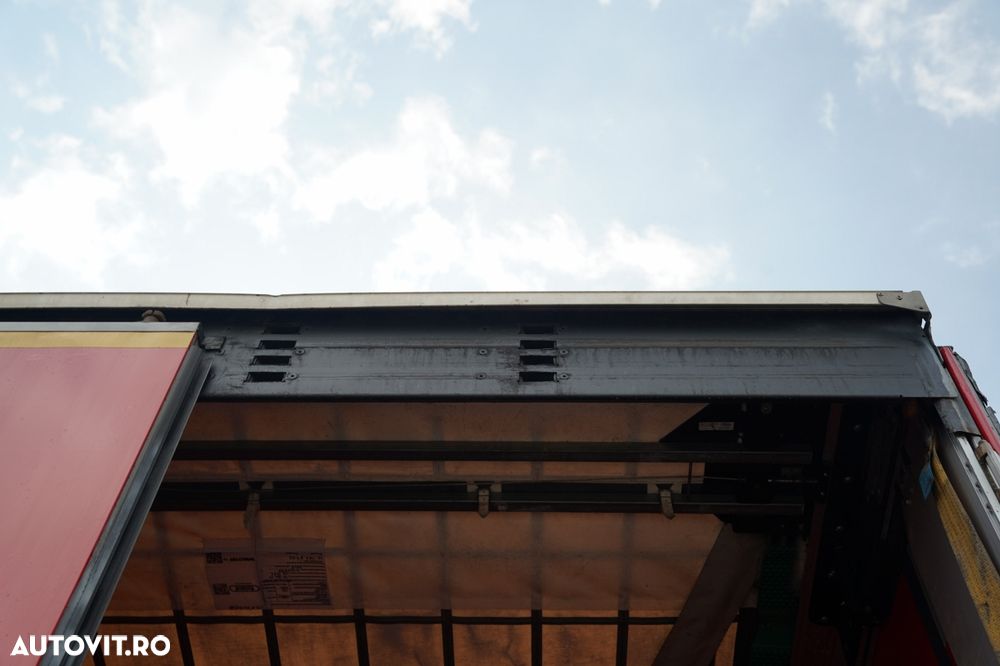 Wielton CORTINĂ WIELTON / MEGA / ACOPERIȘ CULISANT / SISTEM BDE - STALPINI CULISANTI / SAF - 21
